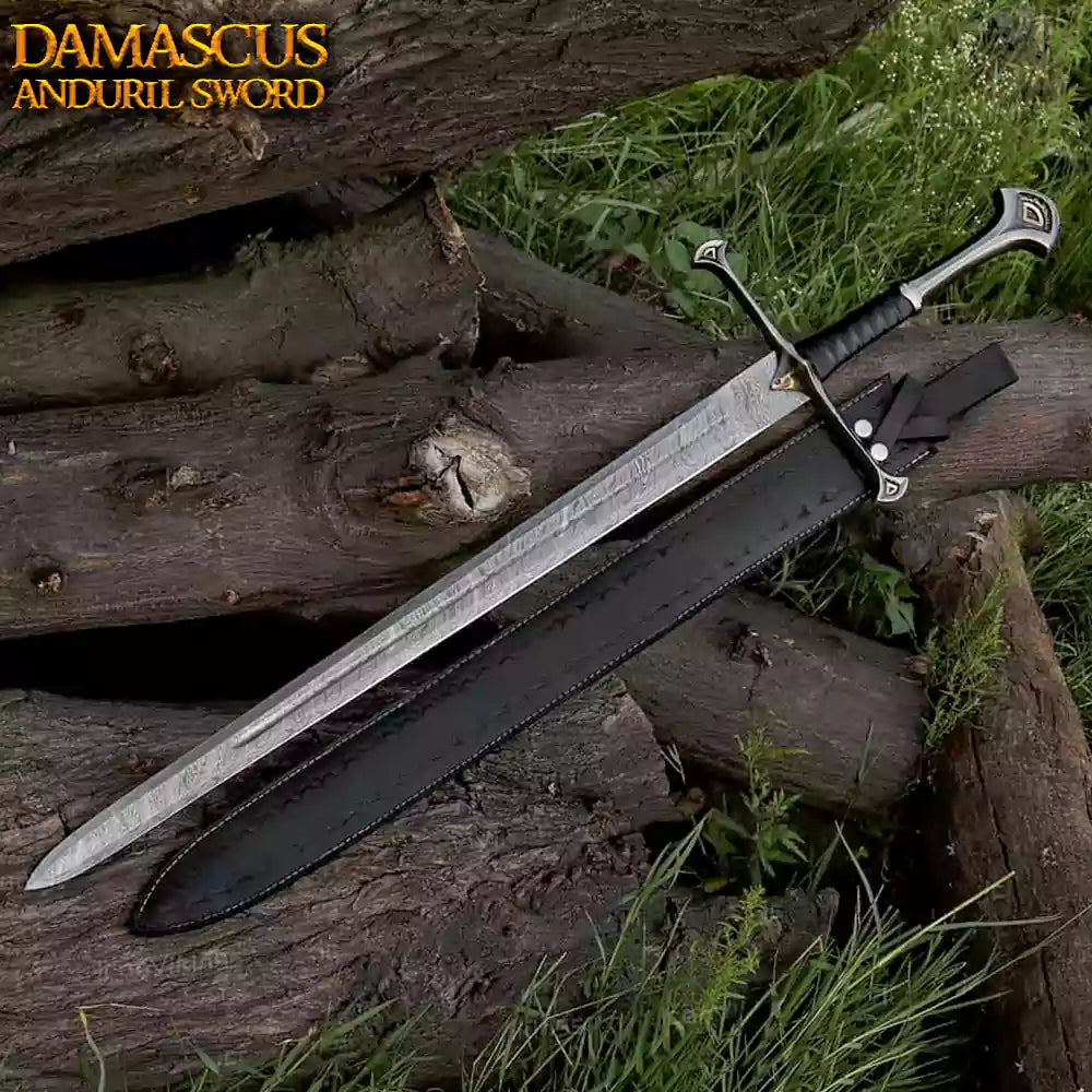 Handmade LOTR Anduril Sword Replica for Sale