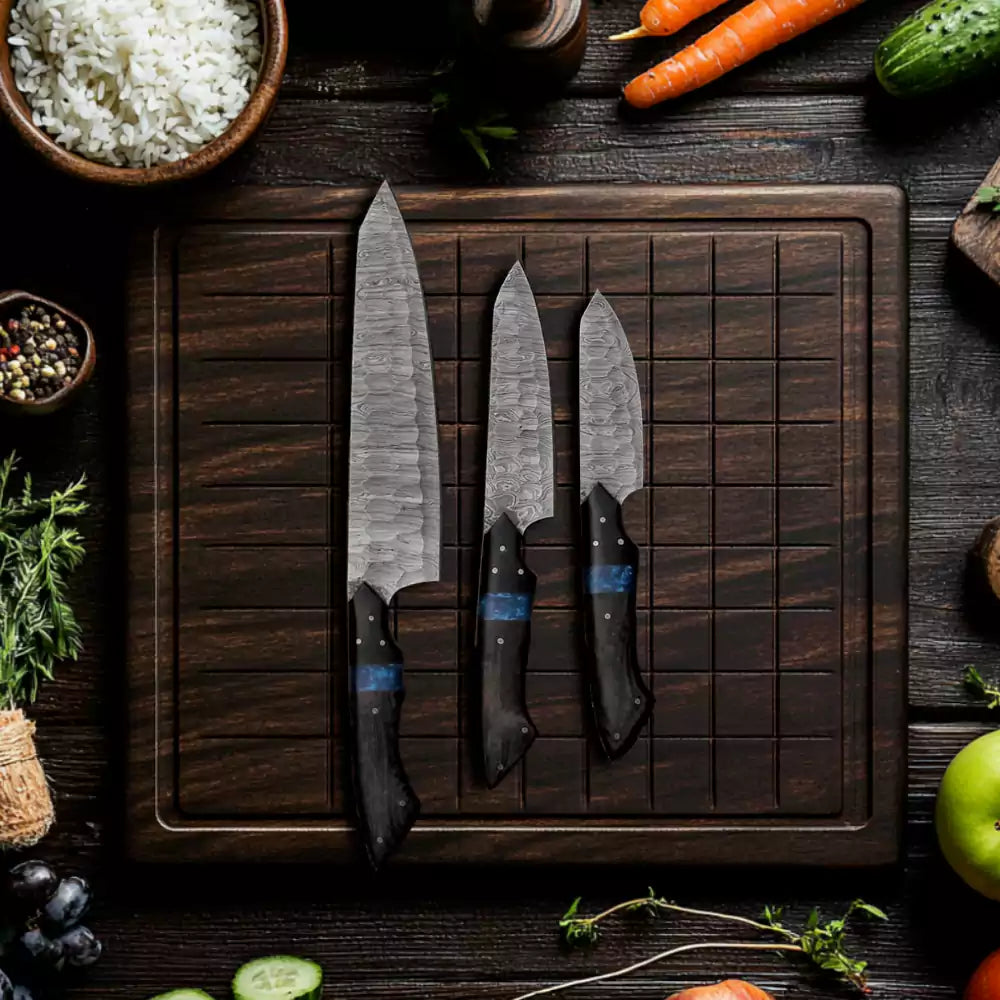 damascus chef knives