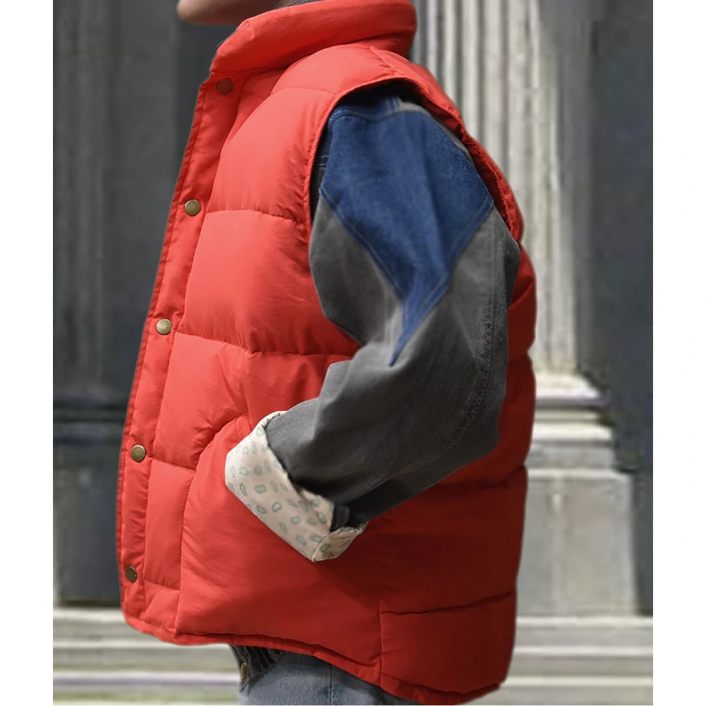 back to the future red vest​