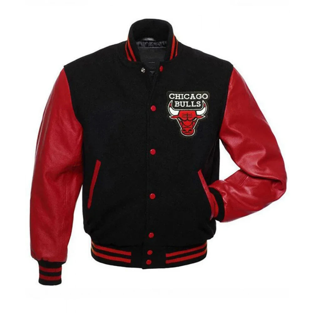 chicago bulls jacket varsity