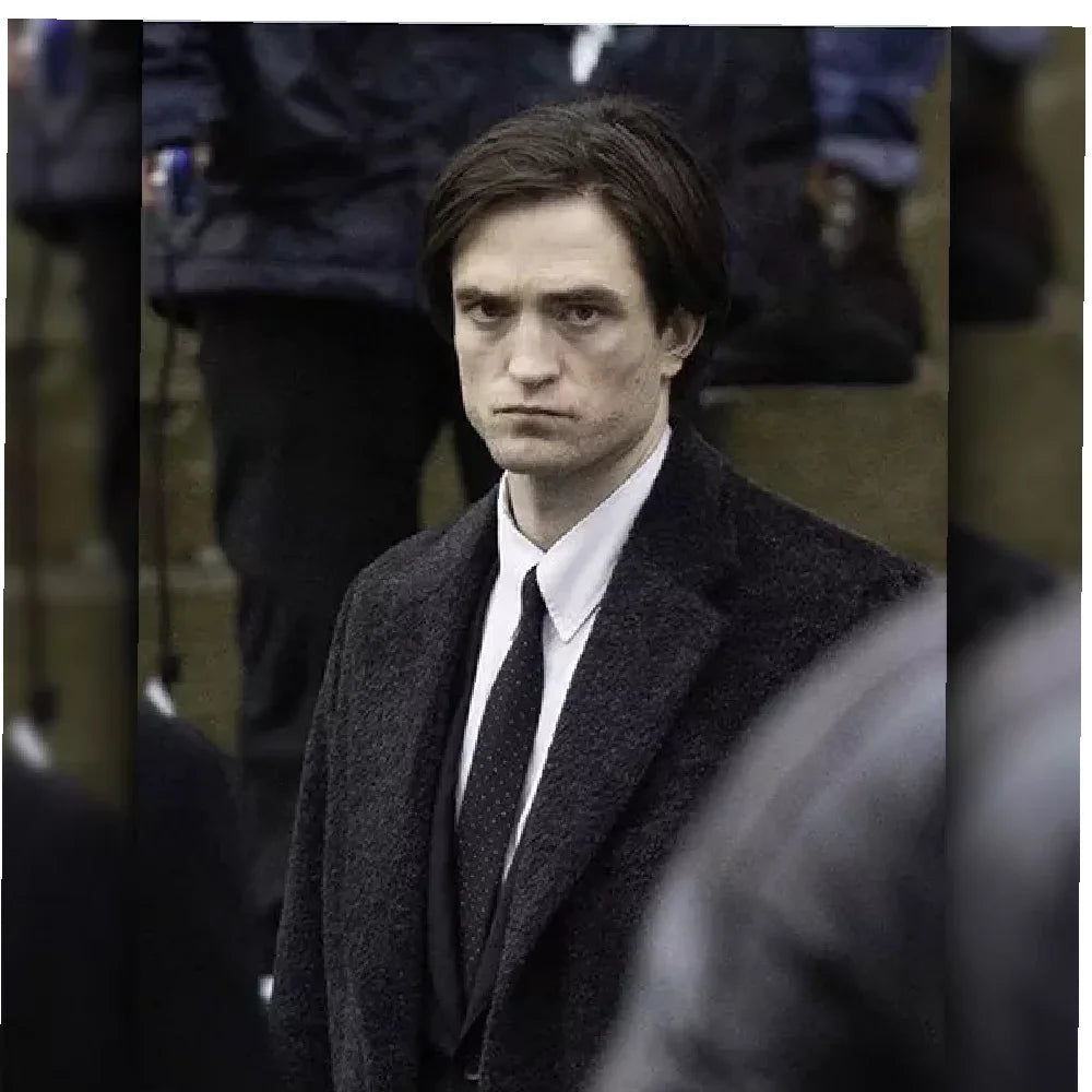 bruce wayne trench coat