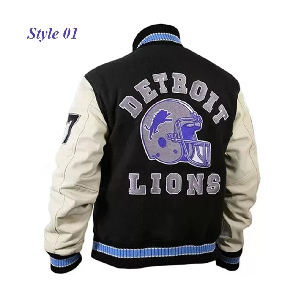 detroit letterman jacket​