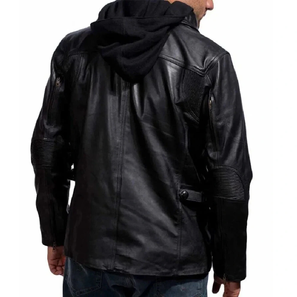 schwarzenegger leather jacket