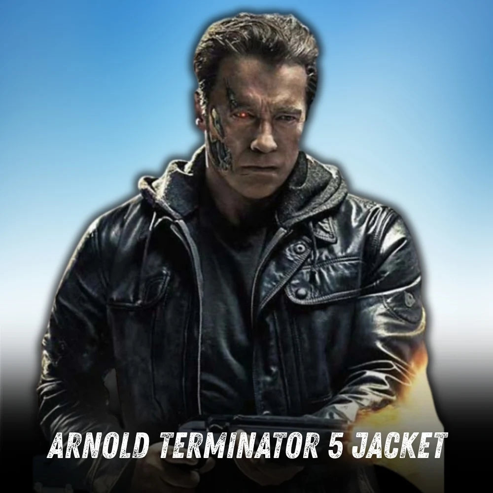 arnold schwarzenegger leather jacket