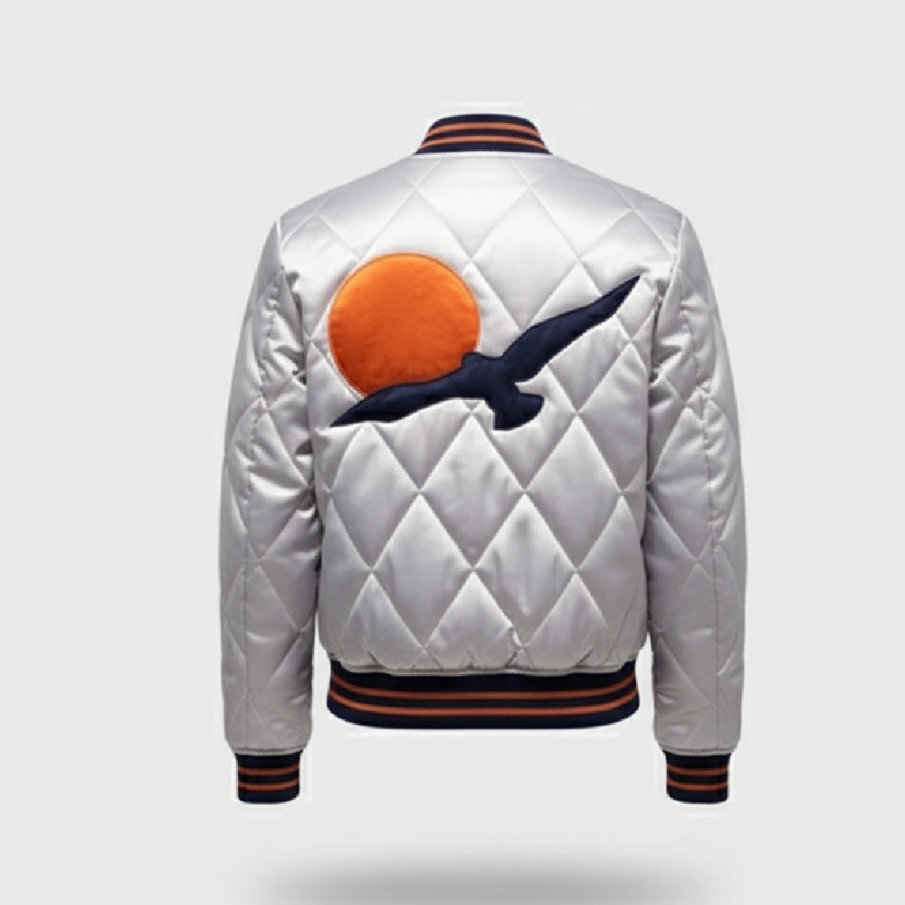 Silver Wings Retro Flight Jacket