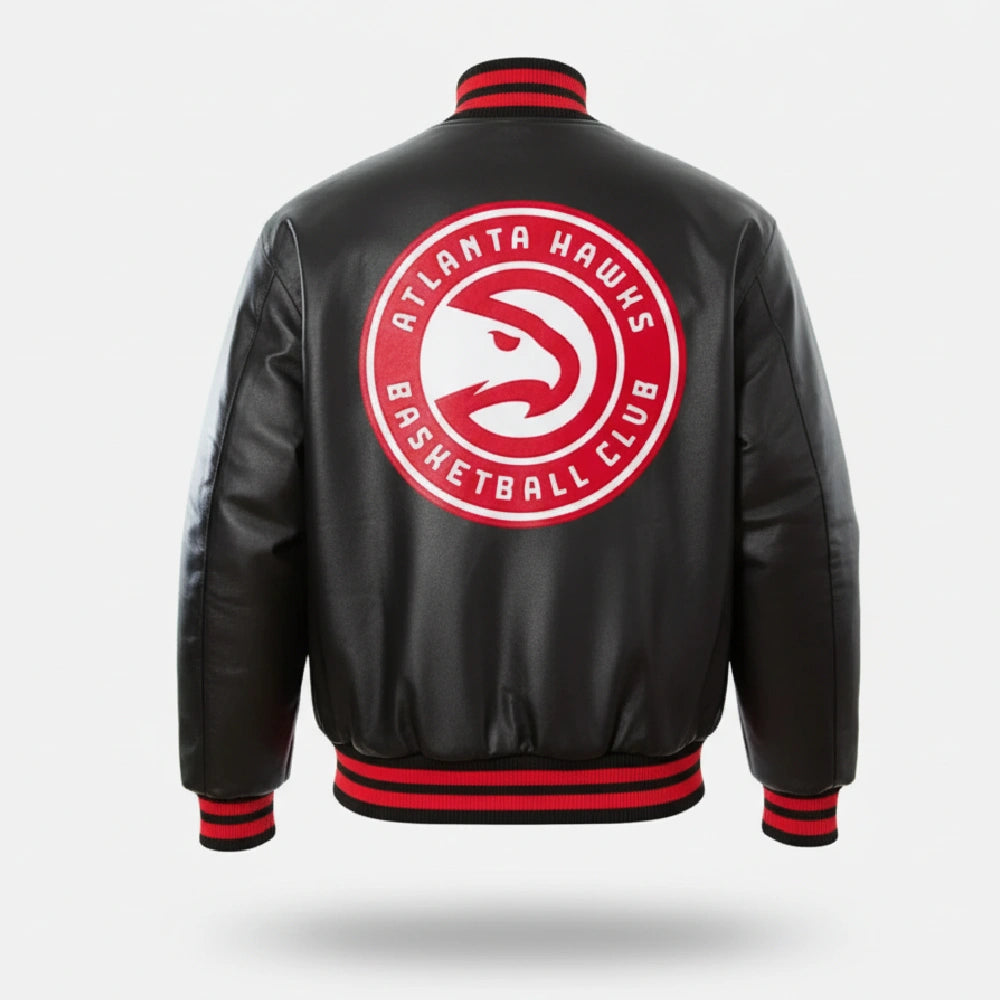 Atlanta Hawks Bomber Style Jacket