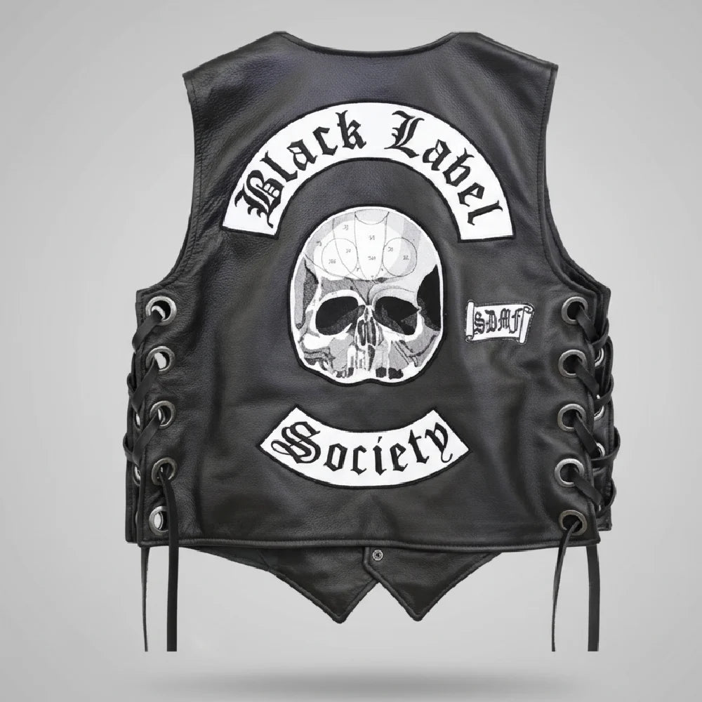 Metal Band Black Label Vest