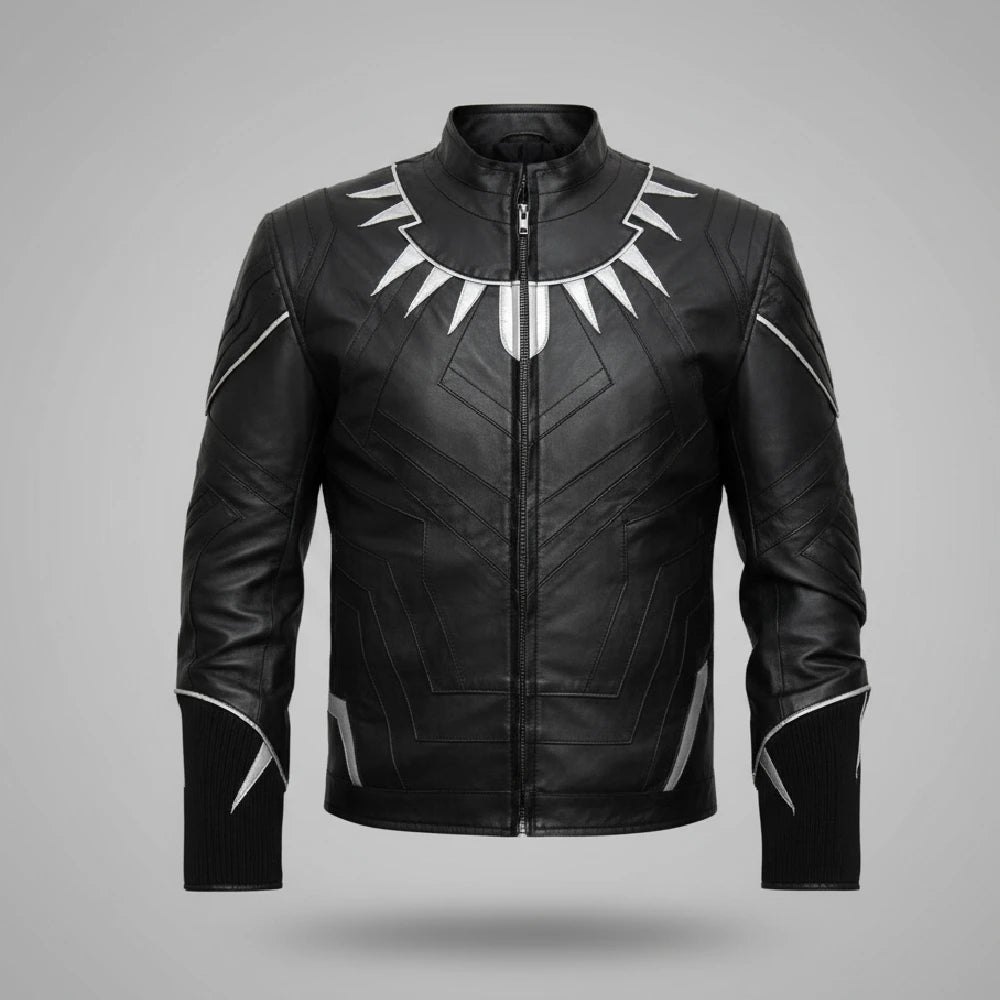Black Panther Armor Style Jacket