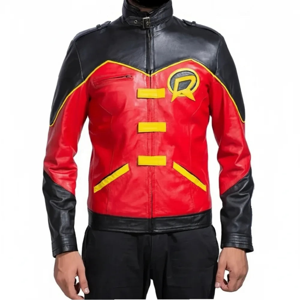 Tim Drake Red Black Jacket