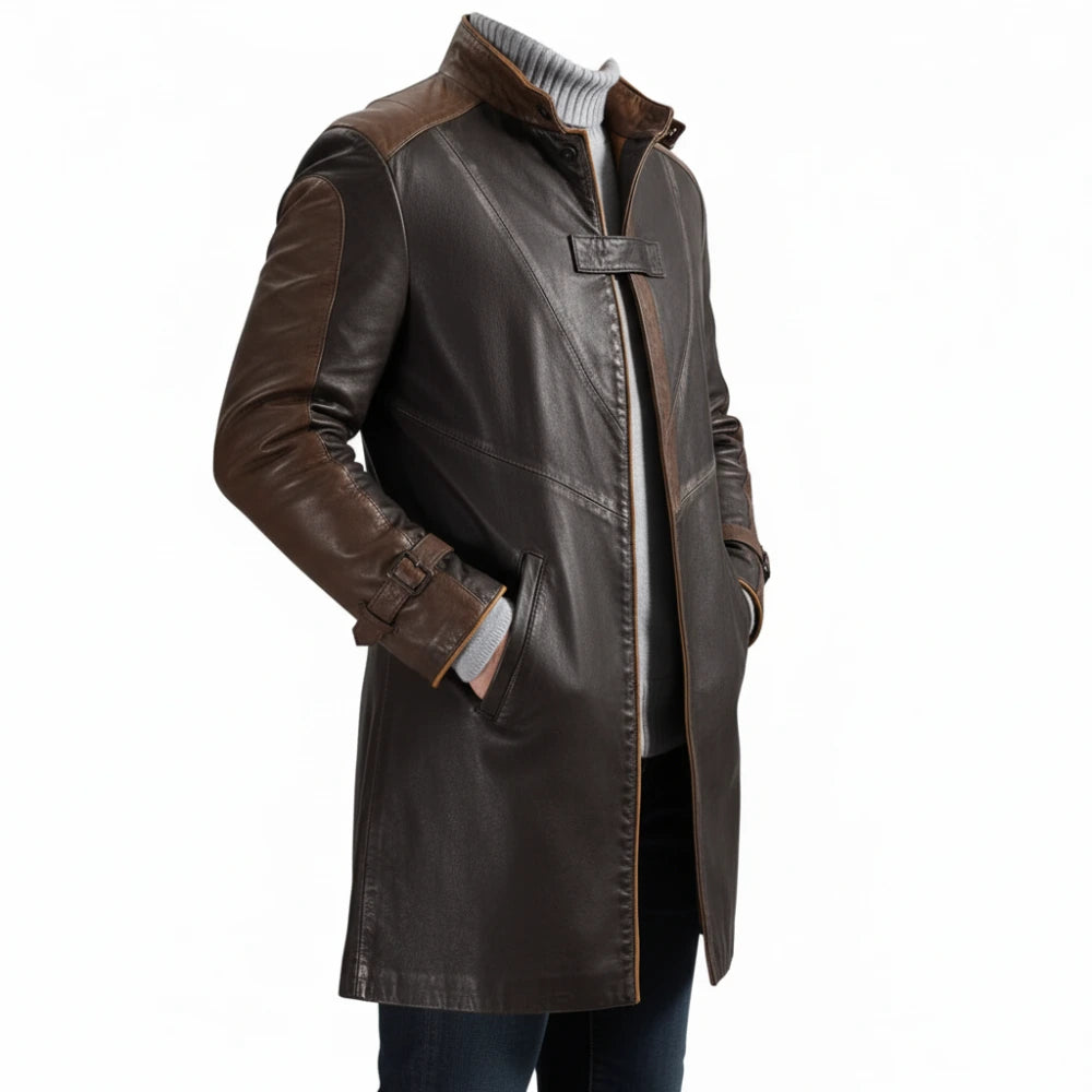 Legion Aiden Pearce Leather Coat
