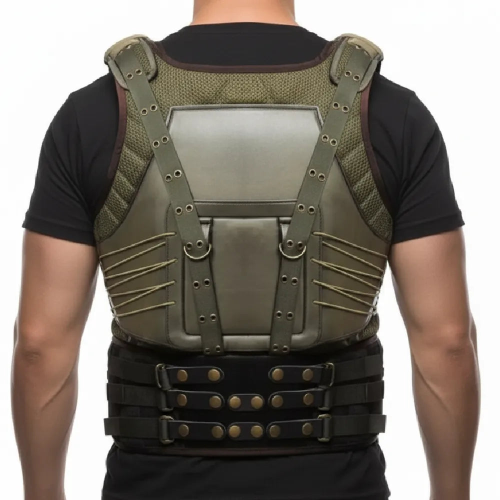 Batman Bane Tactical Leather Vest