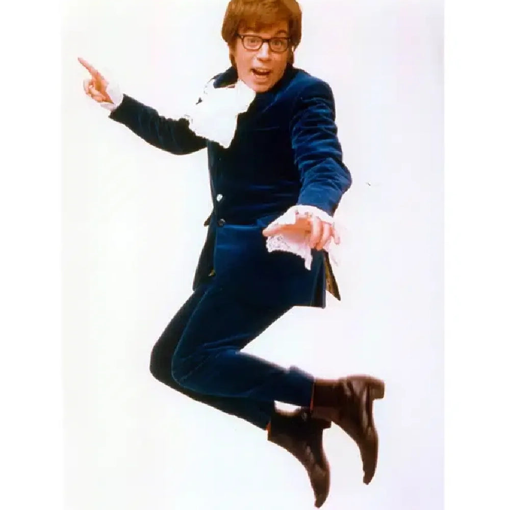 austin powers blue velvet suit