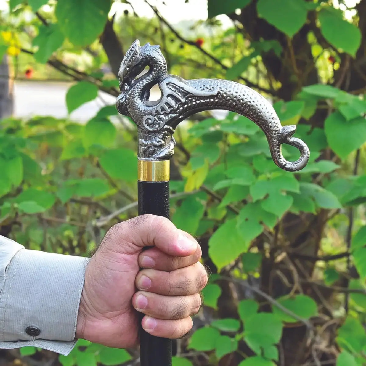Big Dragon Handle Walking Stick