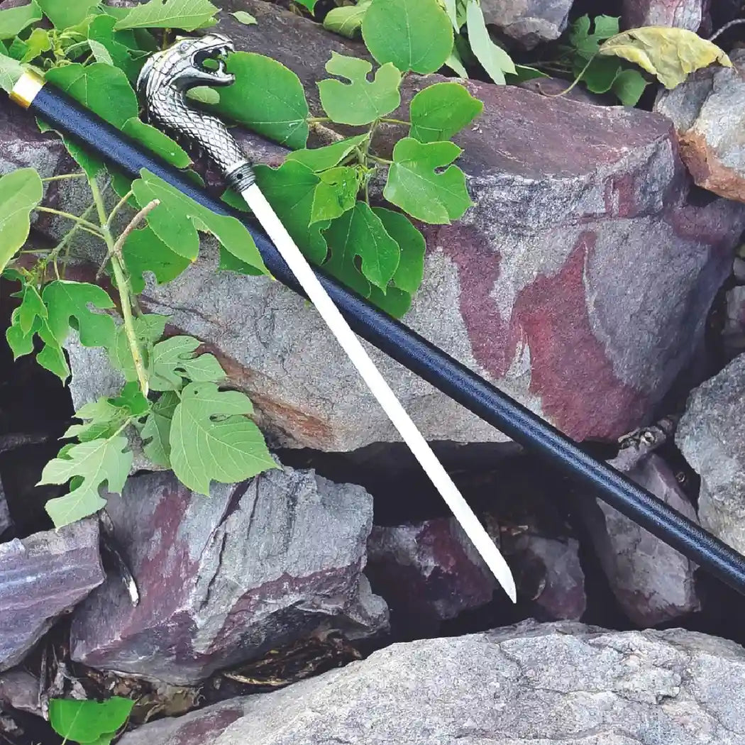 Dragon Face Handle Walking Stick