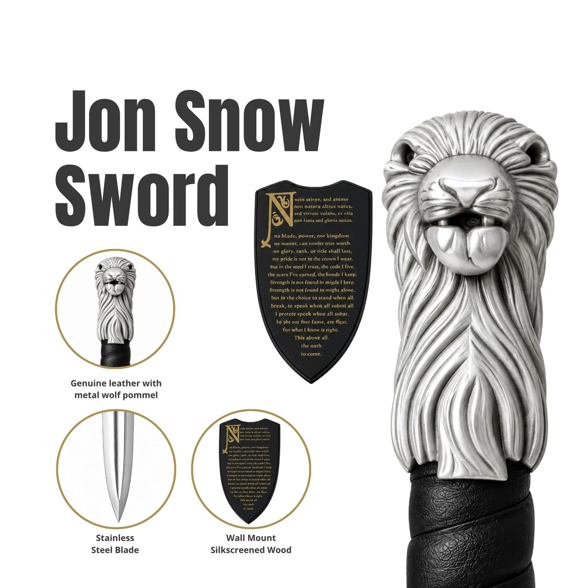Game of Thrones Jon Snow Sword Replica