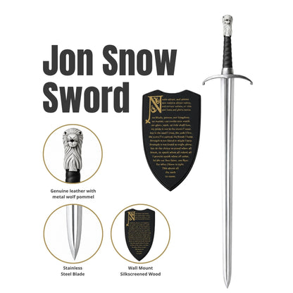 Game of Thrones Jon Snow Sword Replica