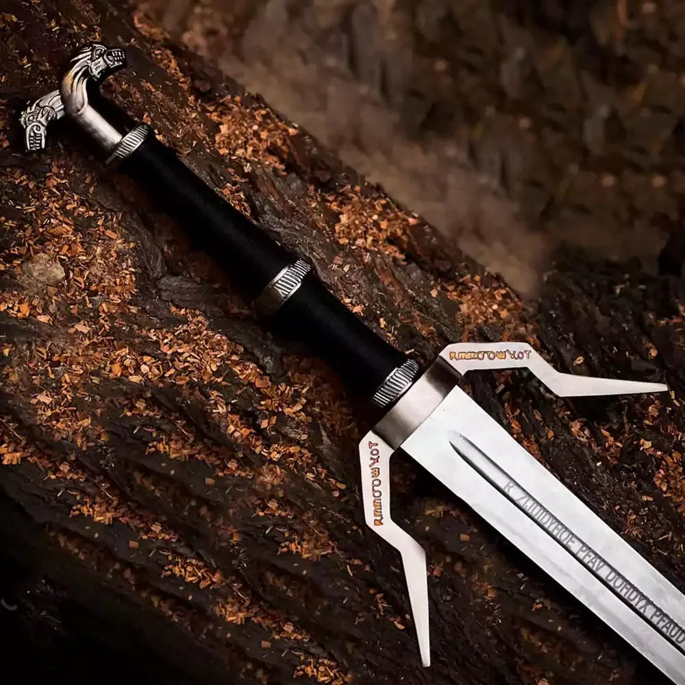 Authentic Best Steel Sword Witcher 3 forged to perfection