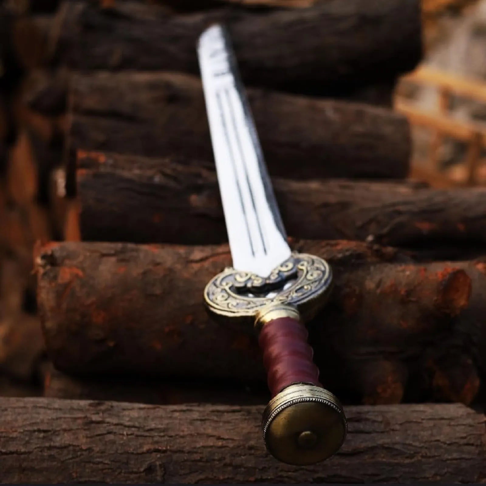 Handmade LOTR King Theoden Herugrim Sword Replica